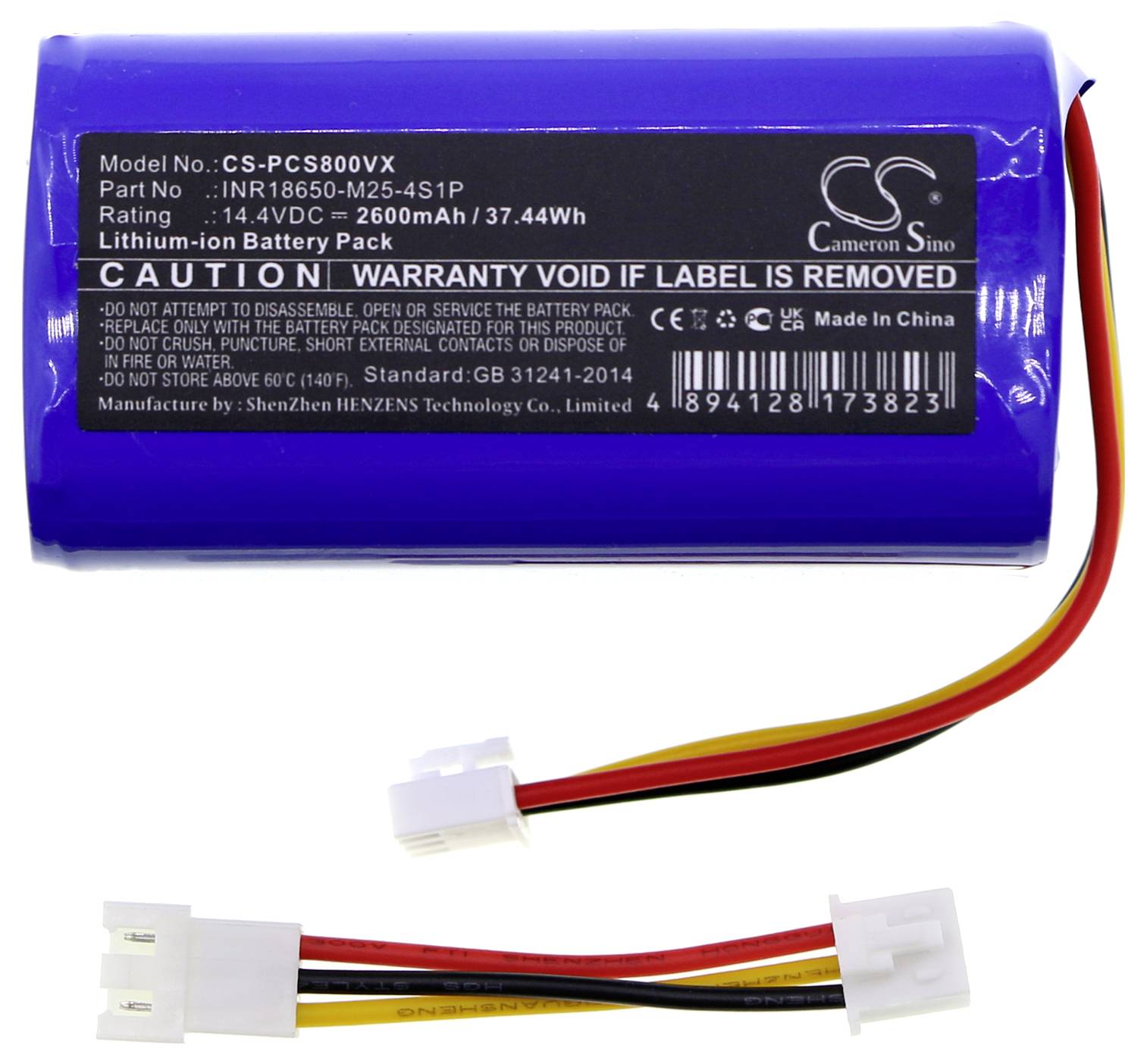CS Cameron Sino Werkzeug-Akku 14.4V 2600 mAh