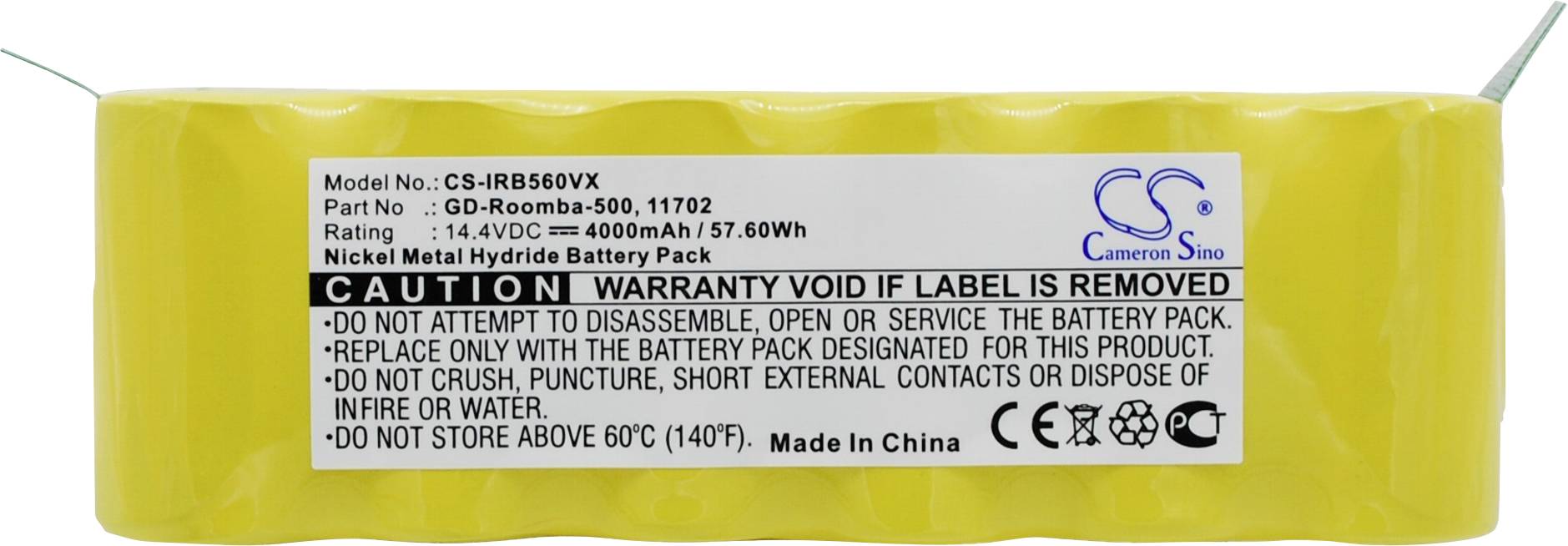 CS Cameron Sino Werkzeug-Akku 14.4V 4000 mAh