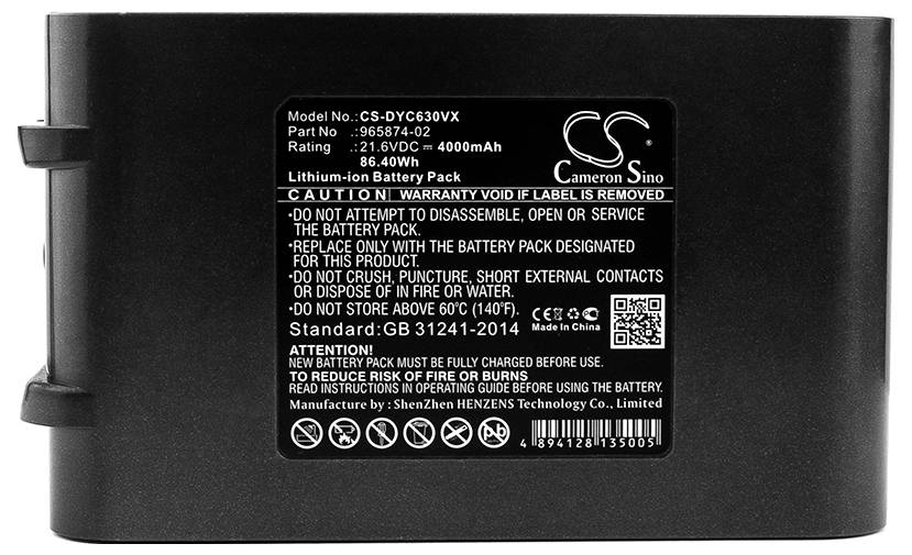 CS Cameron Sino Werkzeug-Akku 21.6V 4000 mAh