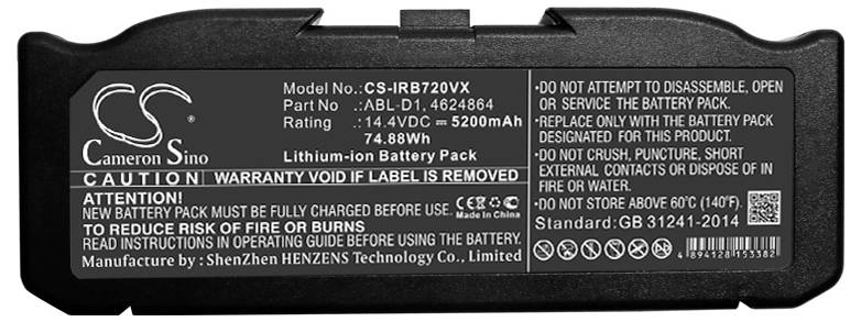 CS Cameron Sino Werkzeug-Akku 14.4V 5200 mAh