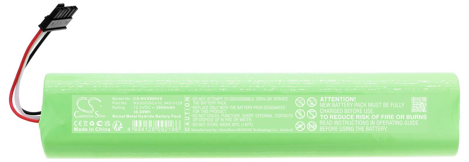 CS Cameron Sino Werkzeug-Akku 12.0V 3000 mAh