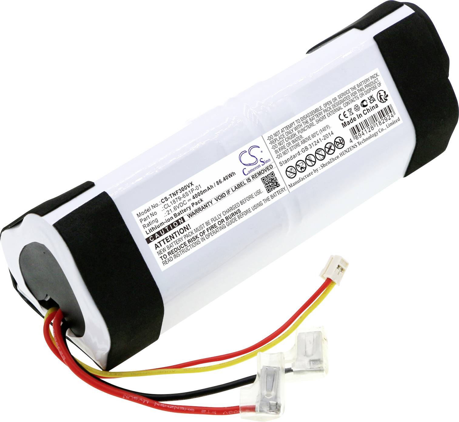CS Cameron Sino Werkzeug-Akku 21.6V 4000 mAh