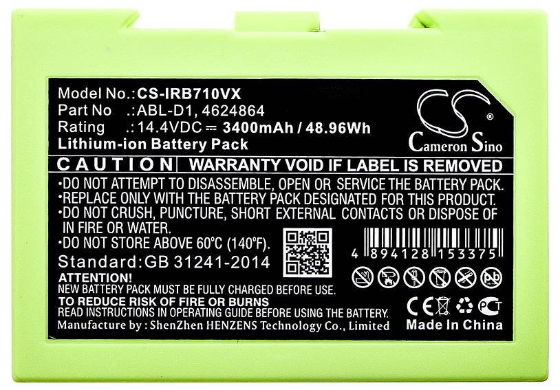 CS Cameron Sino Werkzeug-Akku 14.4V 3400 mAh