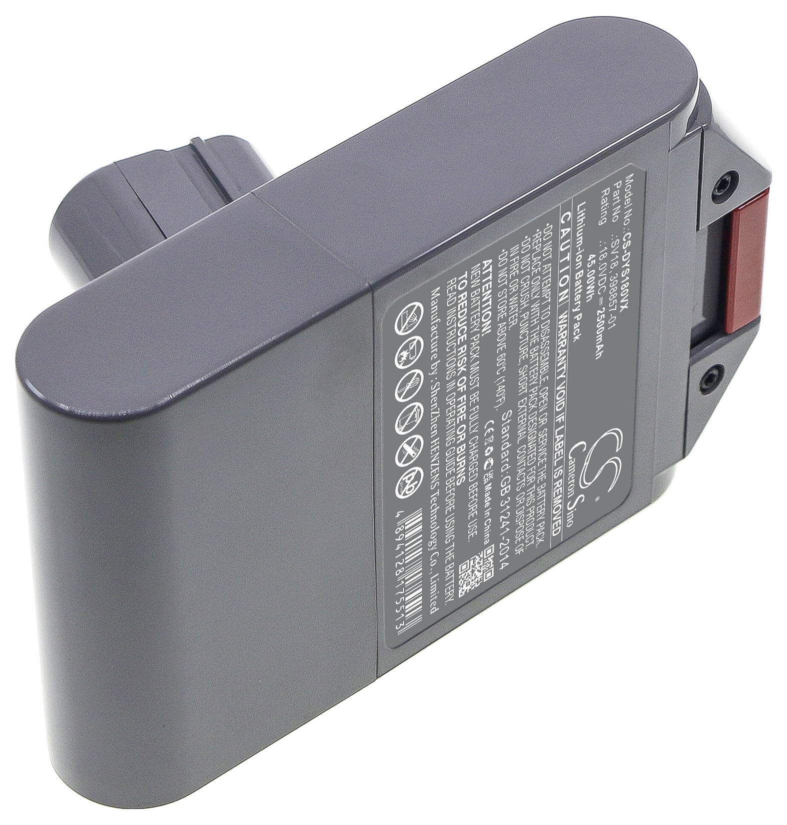 CS Cameron Sino Werkzeug-Akku 18.0V 2500 mAh