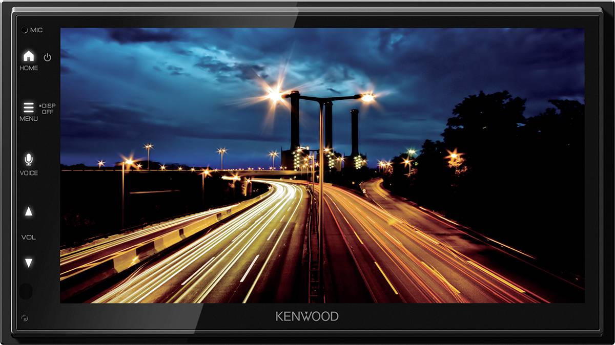 Kenwood Doppel-DIN Moniceiver Android Auto™, Apple CarPlay, Anschluss für Rückfahrkamera, DAB+ Tu