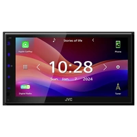 JVC Doppel-DIN Moniceiver Android Auto™, Apple CarPlay, Anschluss für Rückfahrkamera, DAB+ Tuner, inkl. Fernbedienung JVC Doppel-DIN Moniceiver Android Auto™, Apple CarPlay, Anschluss für Rückfahrkamera, DAB+ Tuner, inkl. Fernbedienung