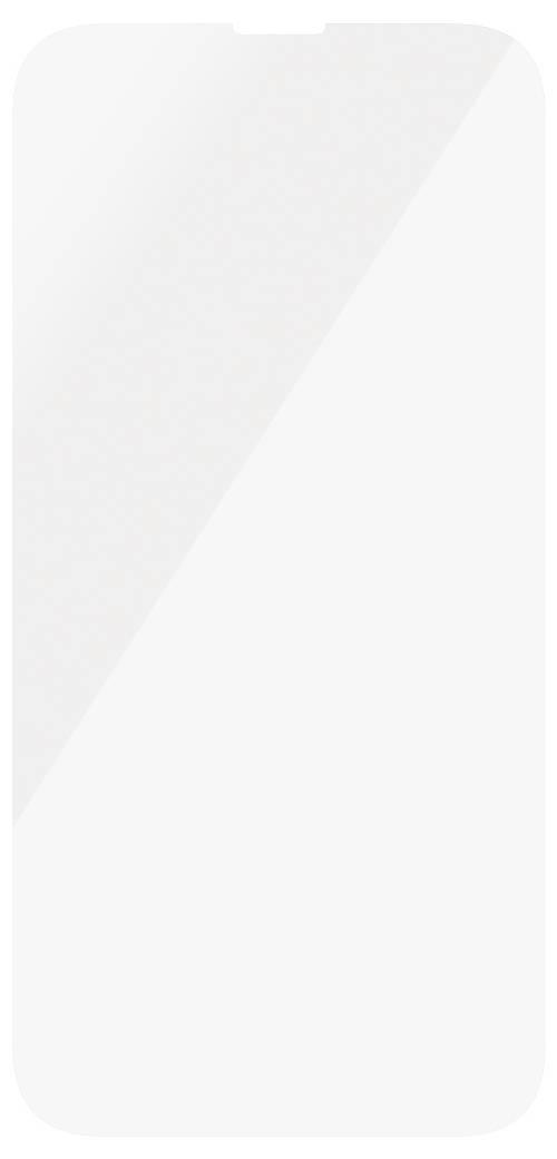 Ein stilisiertes Bild eines Smartphones-Displays, diagonal geteilt in zwei Farbtöne: oben hellweiß und unten lichtgrau.