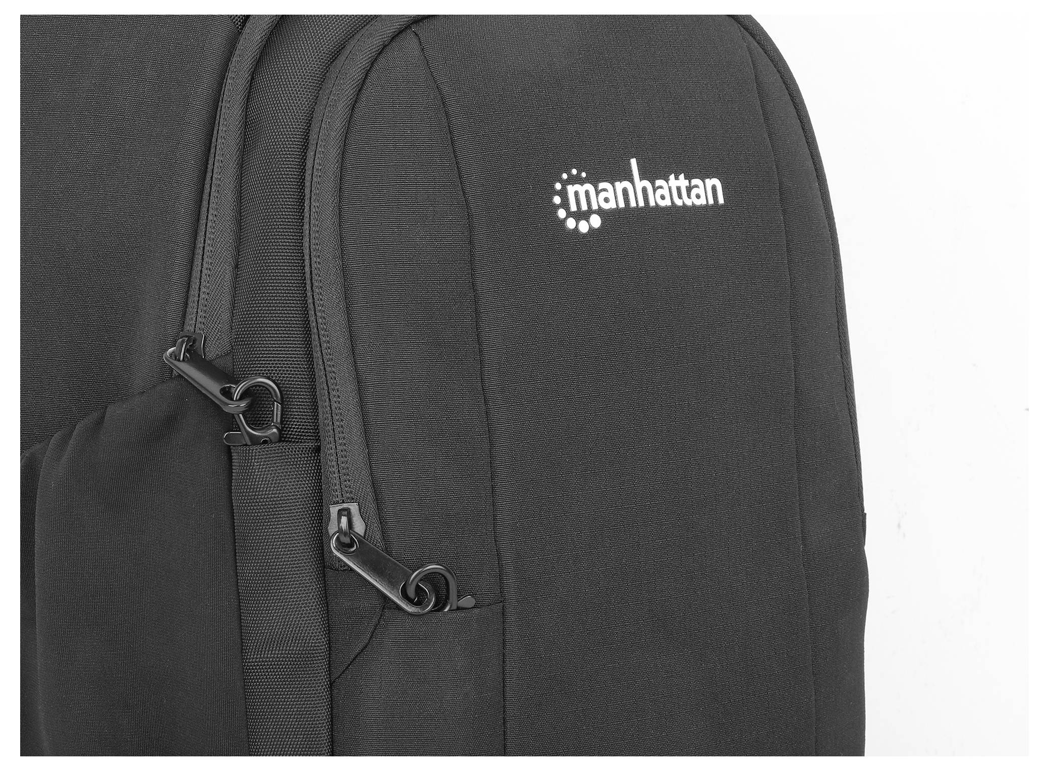 Manhattan Notebook Rucksack 440578 Passend für maximal: 33,8 cm (13,3") Schwarz