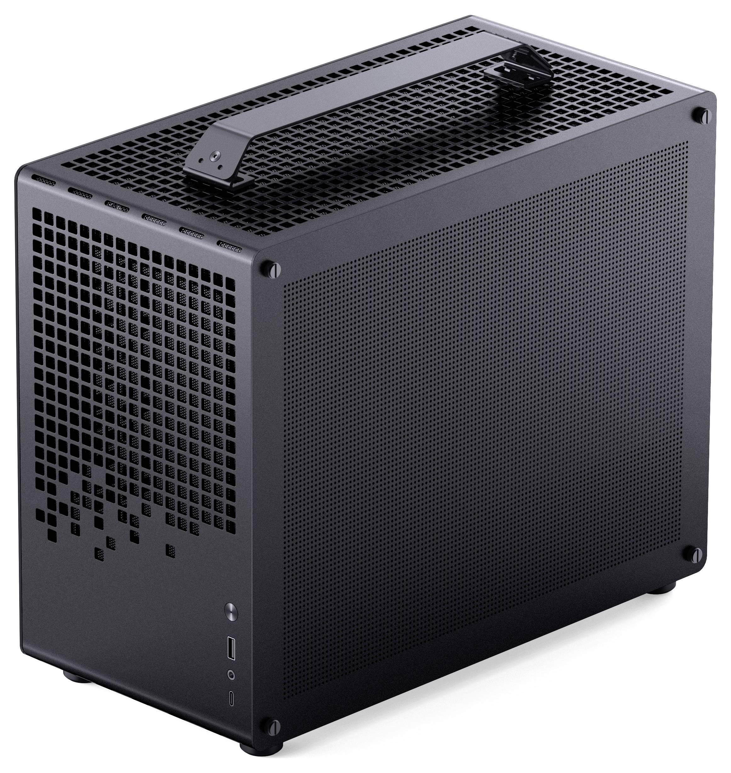 Jonsbo Z20 Micro-Tower Gehäuse, Gaming-Gehäuse, PC-Gehäuse Schwarz