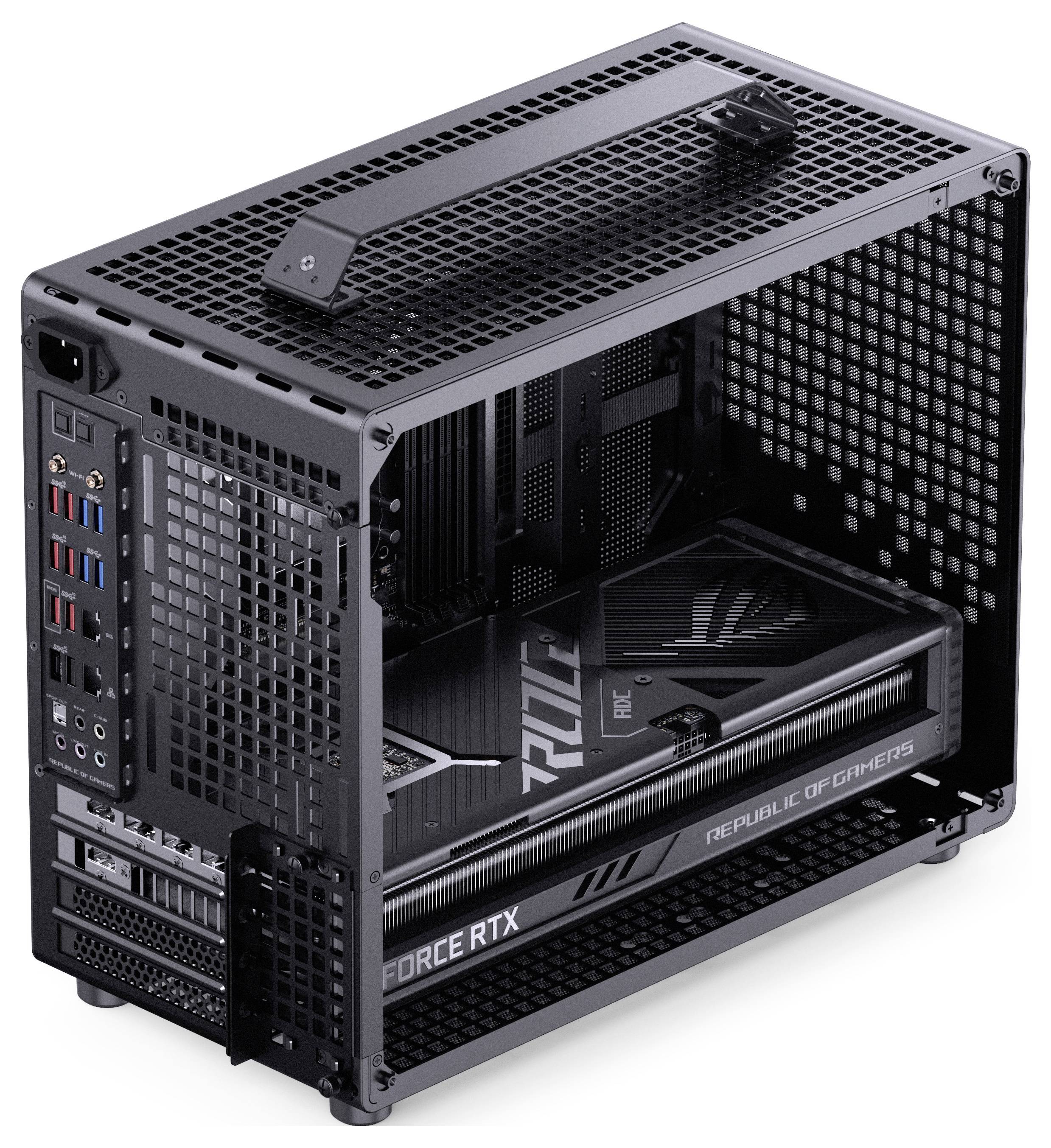 Jonsbo Z20 Micro-Tower Gehäuse, Gaming-Gehäuse, PC-Gehäuse Schwarz