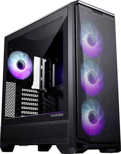 Phanteks PH-EC400GA_DBK01 Midi-Tower Gehäuse, Gaming-Gehäuse, PC-Gehäuse Schwarz