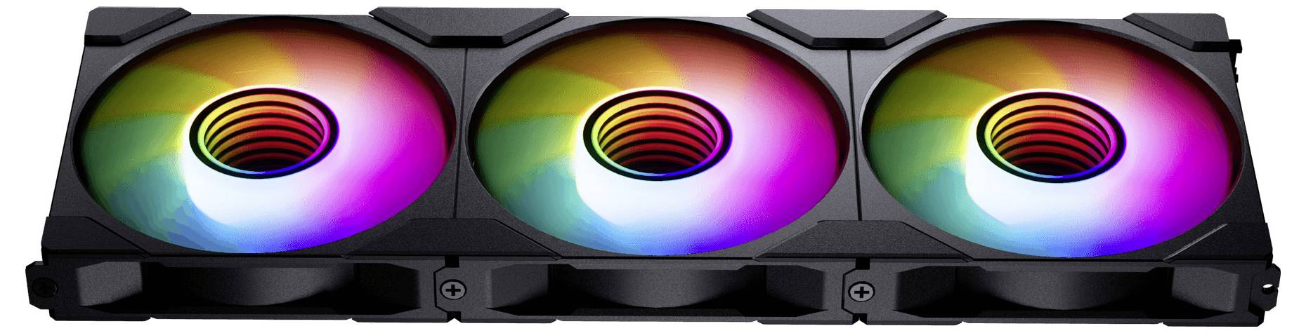 Phanteks PH-F120M25R_G2_DBK01 PC-Gehäuse-Lüfter Schwarz (B x H x T) 120 x 25 x 120 mm