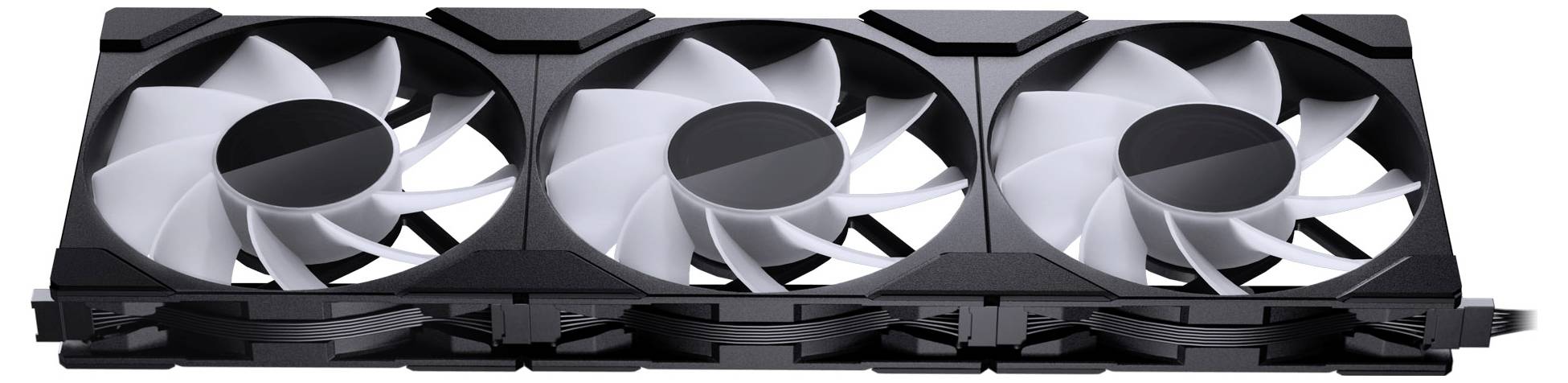 Phanteks PH-F120M25R_G2_DBK01_3P PC-Gehäuse-Lüfter Schwarz (B x H x T) 120 x 25 x 120m