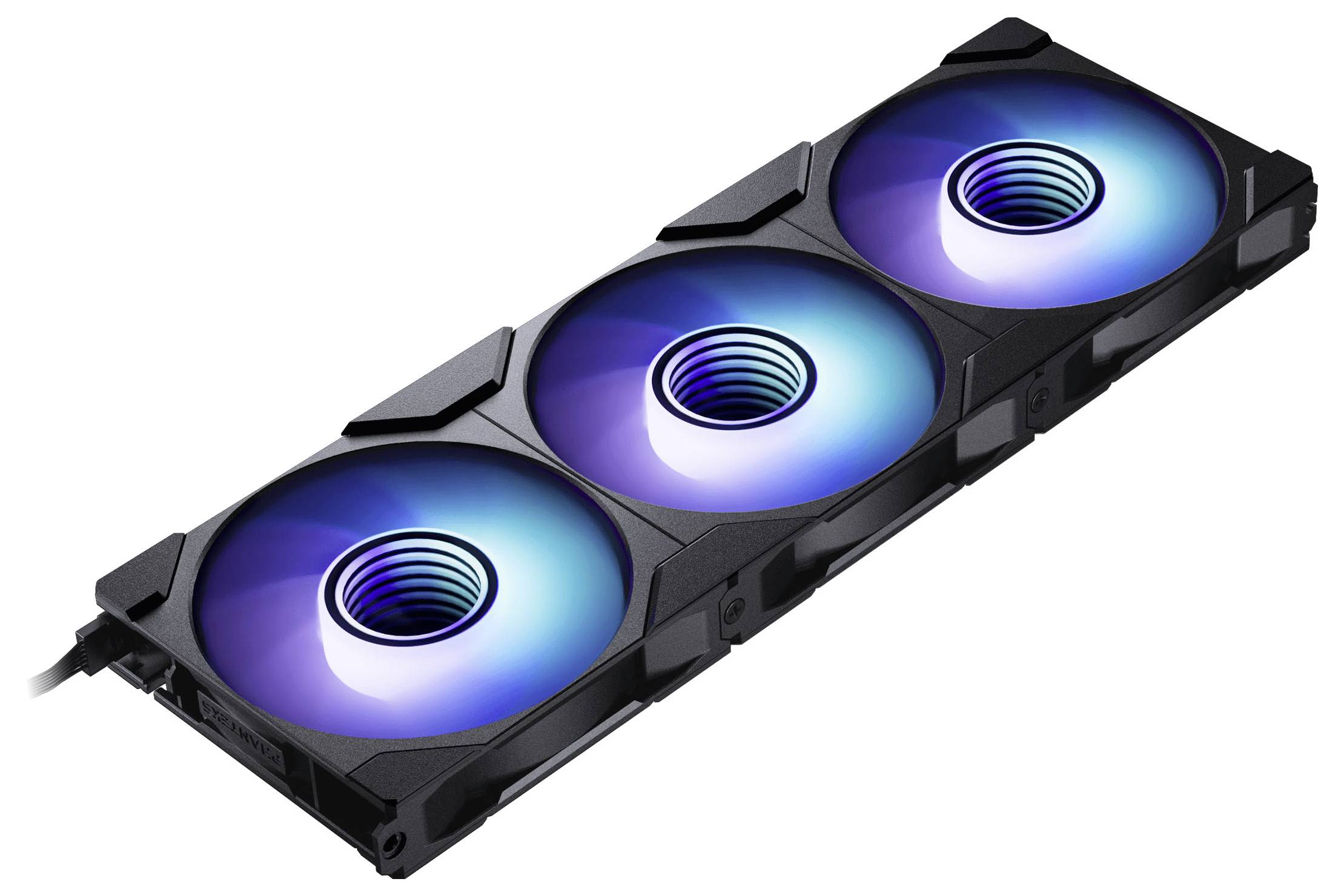 Phanteks PH-F120M25R_G2_DBK01_3P PC-Gehäuse-Lüfter Schwarz (B x H x T) 120 x 25 x 120 m