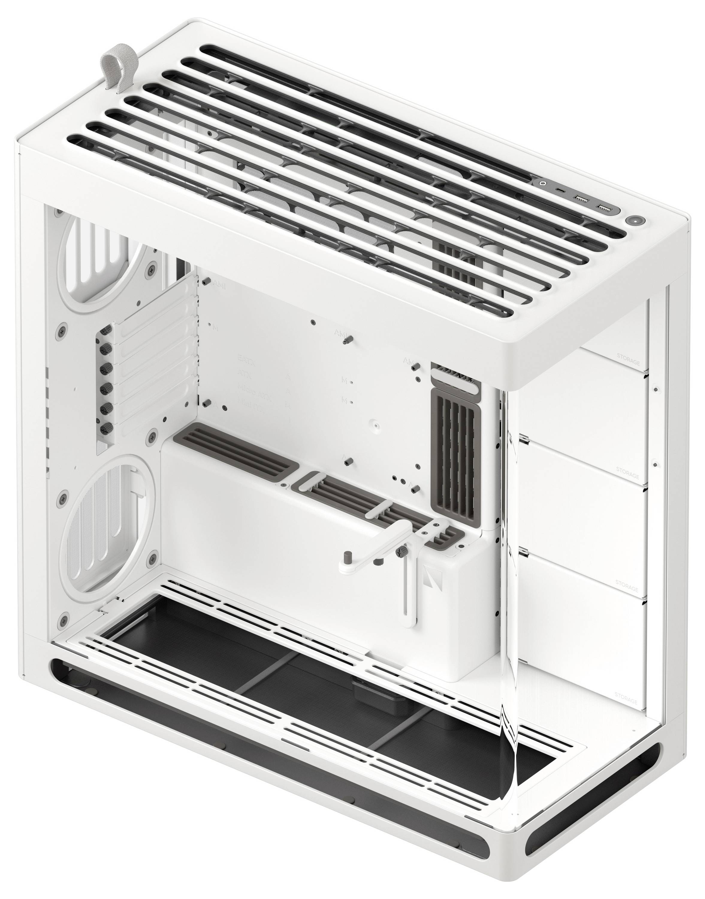 HAVN HVN-CA-HS420-05 Midi-Tower Gaming-Gehäuse, Gehäuse, PC-Gehäuse Weiß