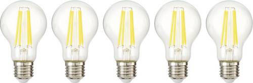 Sygonix SY-6829284 LED EEK A (A - G) E27 3.8 W = 60 W Warmweiß (Ø x H) 60 mm x 106 mm Filament 5 St