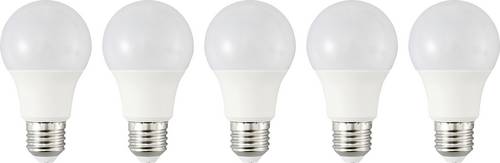 Sygonix SY-6829298 LED EEK A (A - G) E27 5 W = 75 W Warmweiß (Ø x H) 60 mm x 107 mm 5 St.