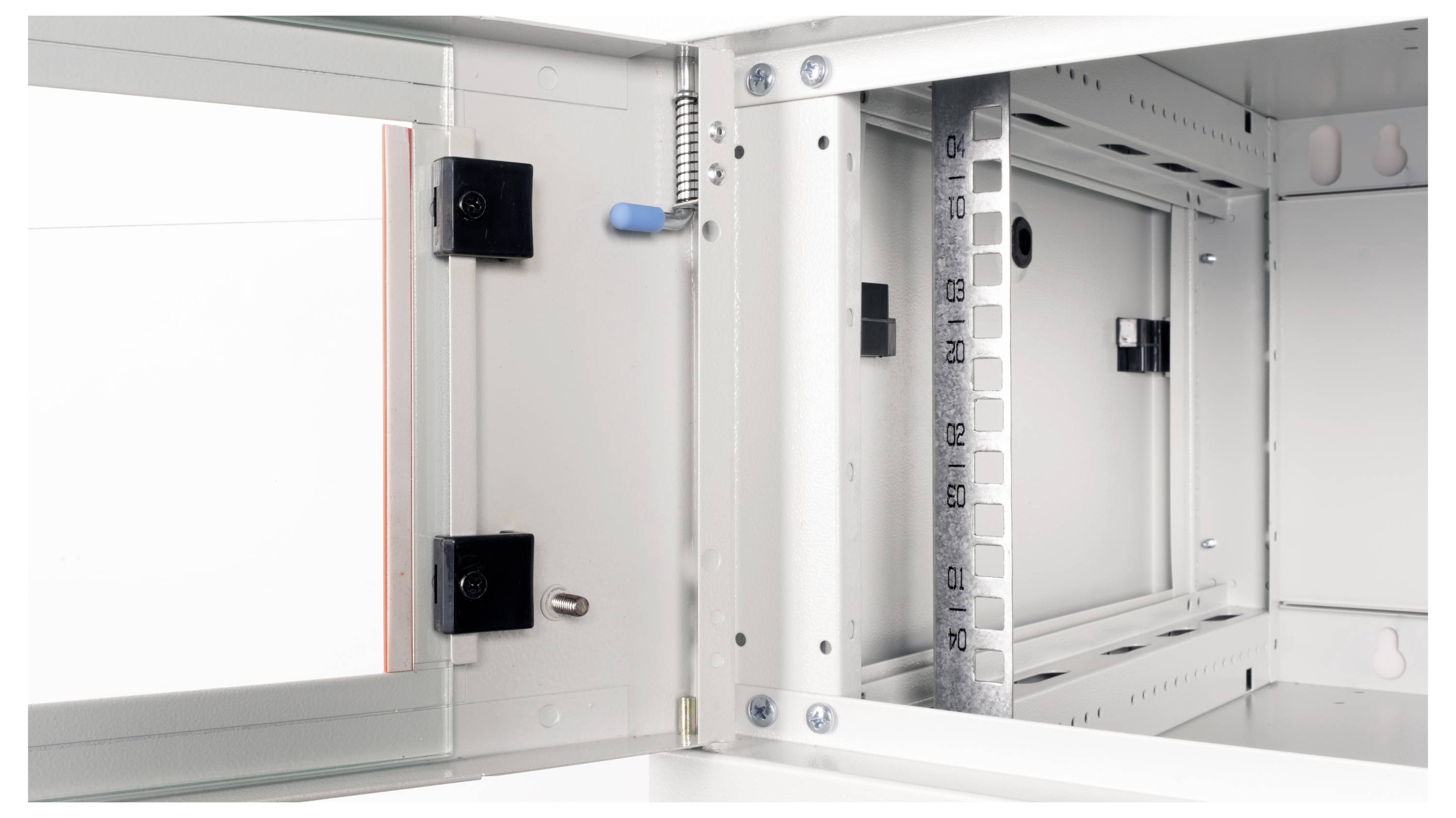 Roline 26.21.0122 19 Zoll Wandgehäuse (B x H x T) 600 x 290 x 450mm 4 HE Grau (RAL 7035)