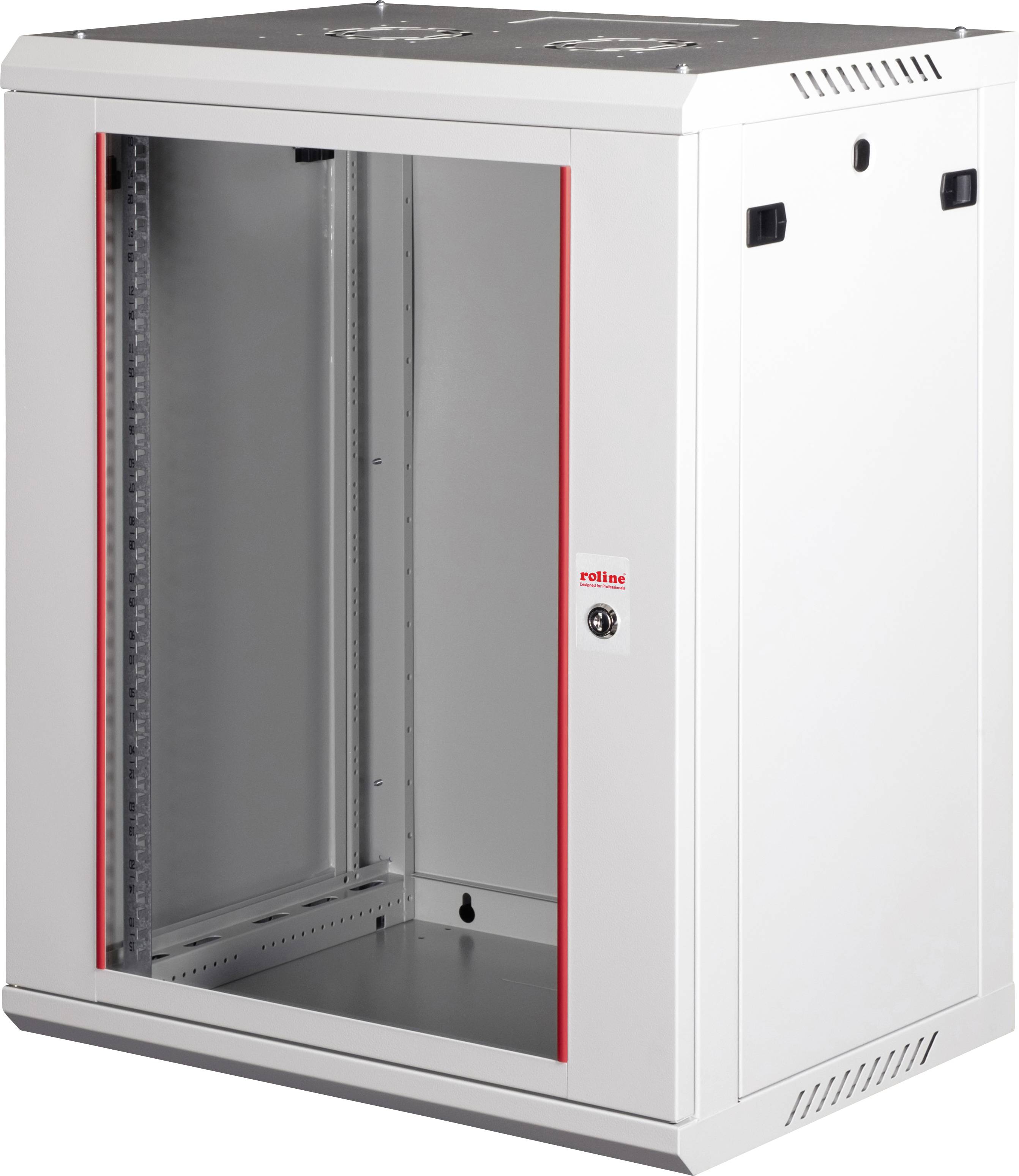 Roline 26.21.0126 19 Zoll Wandgehäuse (B x H x T) 600 x 779 x 450mm 15 HE Grau (RAL 7035)