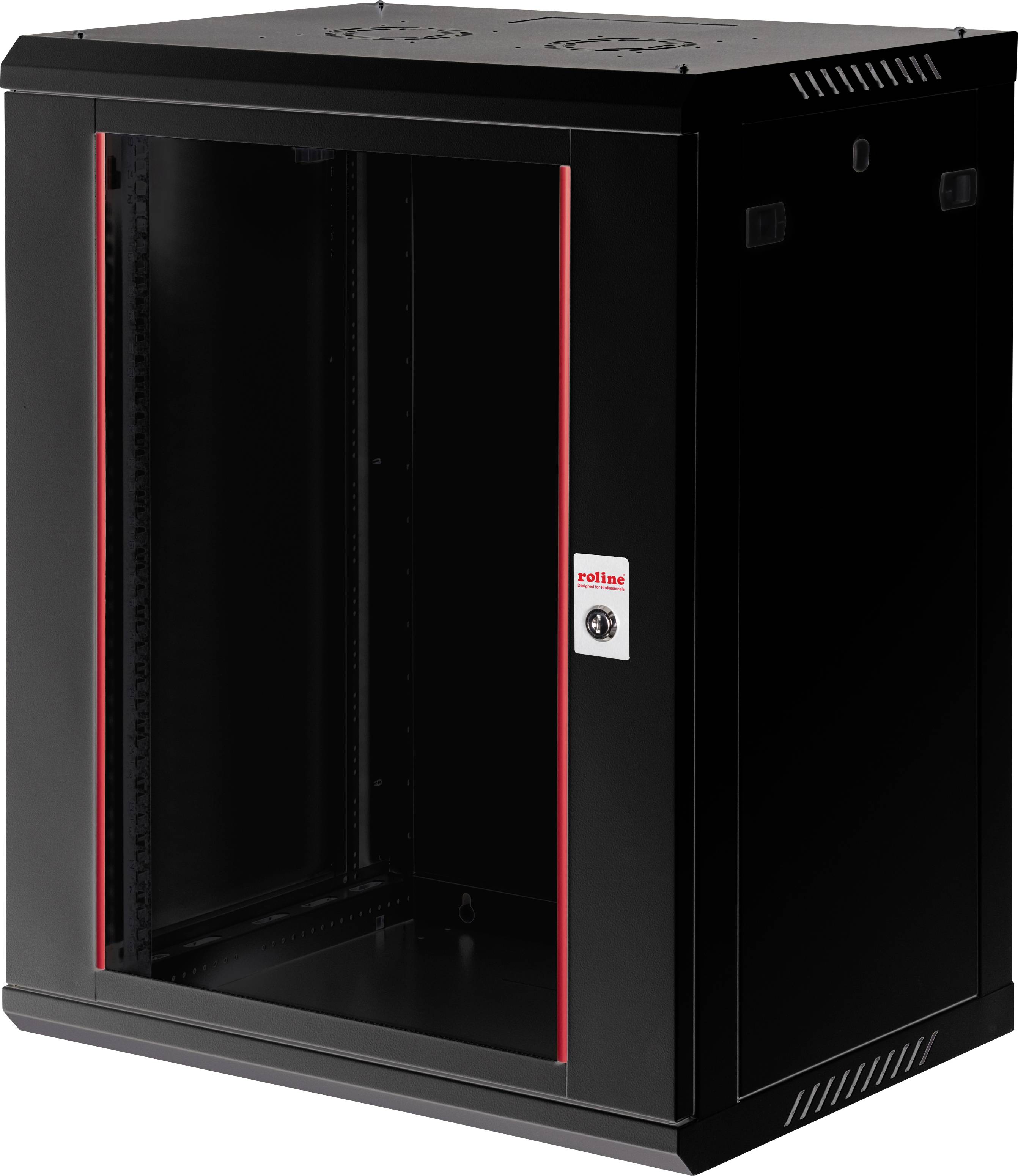 Roline 26.21.0286 19 Zoll Wandgehäuse (B x H x T) 600 x 779 x 450mm 15 HE Schwarz (RAL 9005)