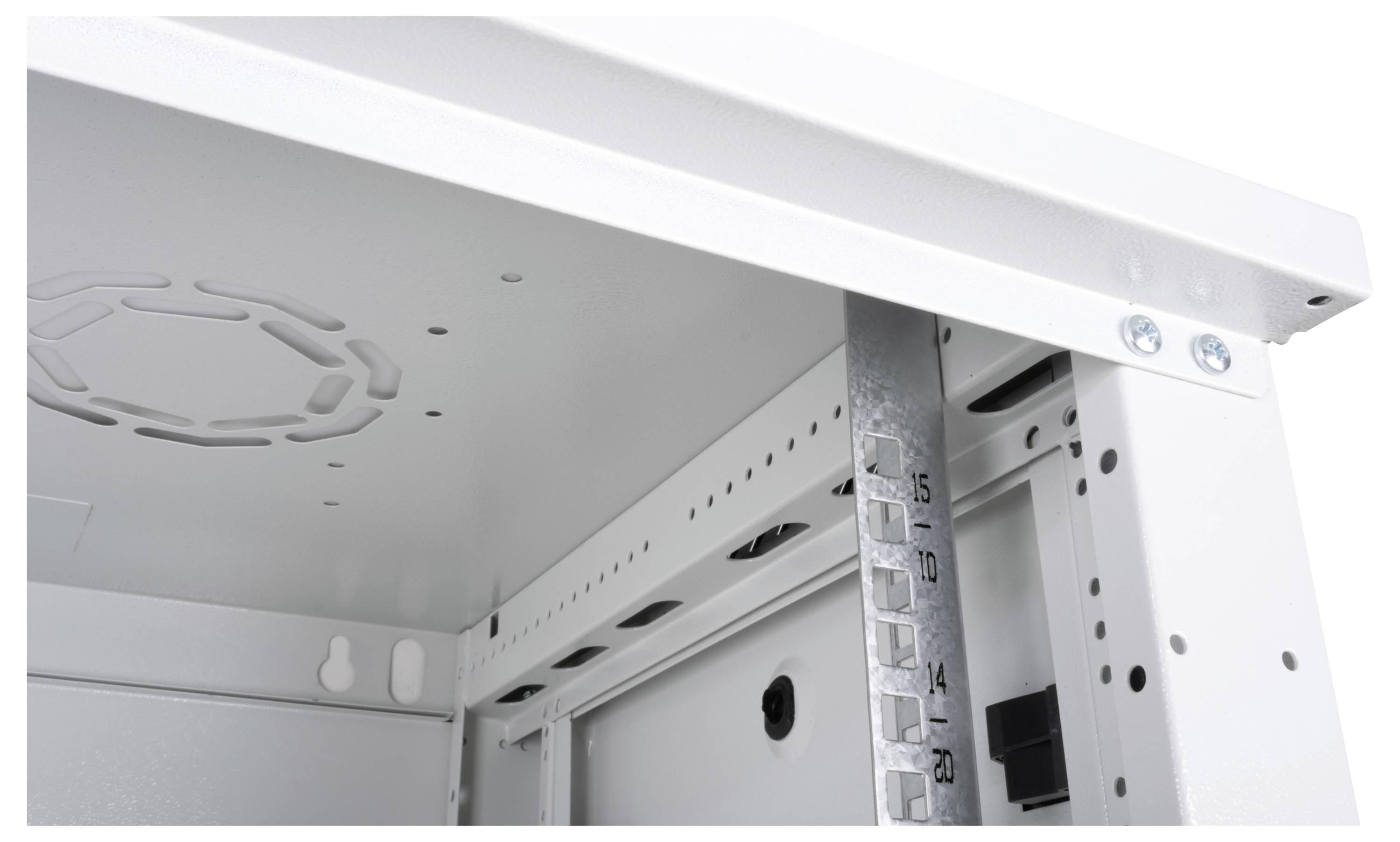 Roline 26.21.0127 19 Zoll Wandgehäuse (B x H x T) 600 x 912 x 450mm 18 HE Grau (RAL 7035)