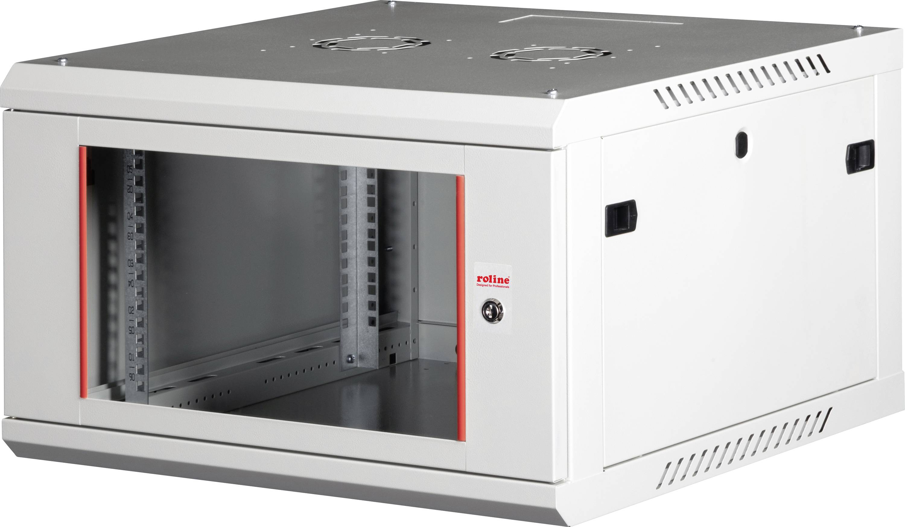 Roline 26.21.0129 19 Zoll Wandgehäuse (B x H x T) 600 x 379 x 600mm 6 HE Grau (RAL 7035)