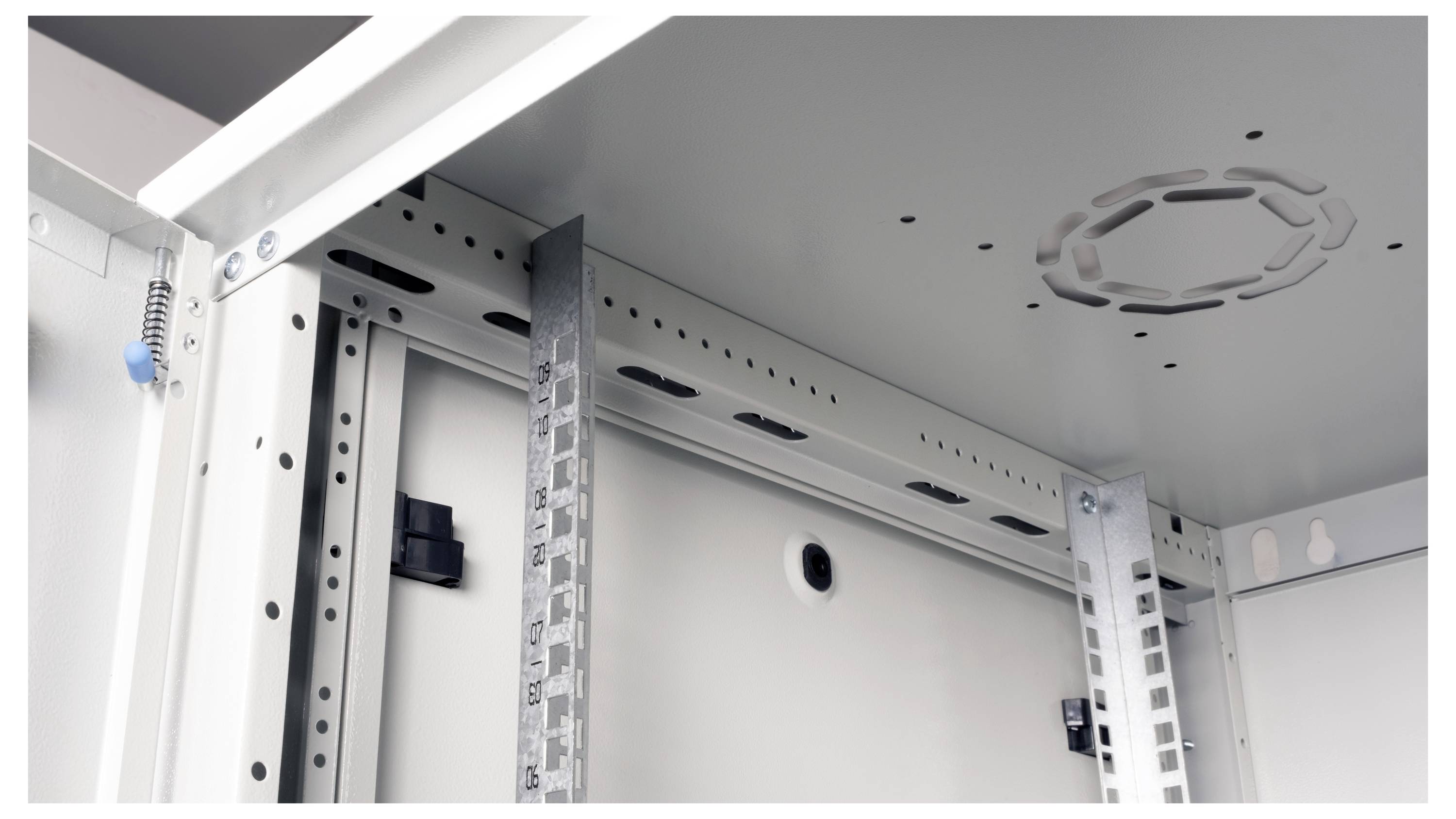 Roline 26.21.0130 19 Zoll Wandgehäuse (B x H x T) 600 x 512 x 600mm 9 HE Grau (RAL 7035)