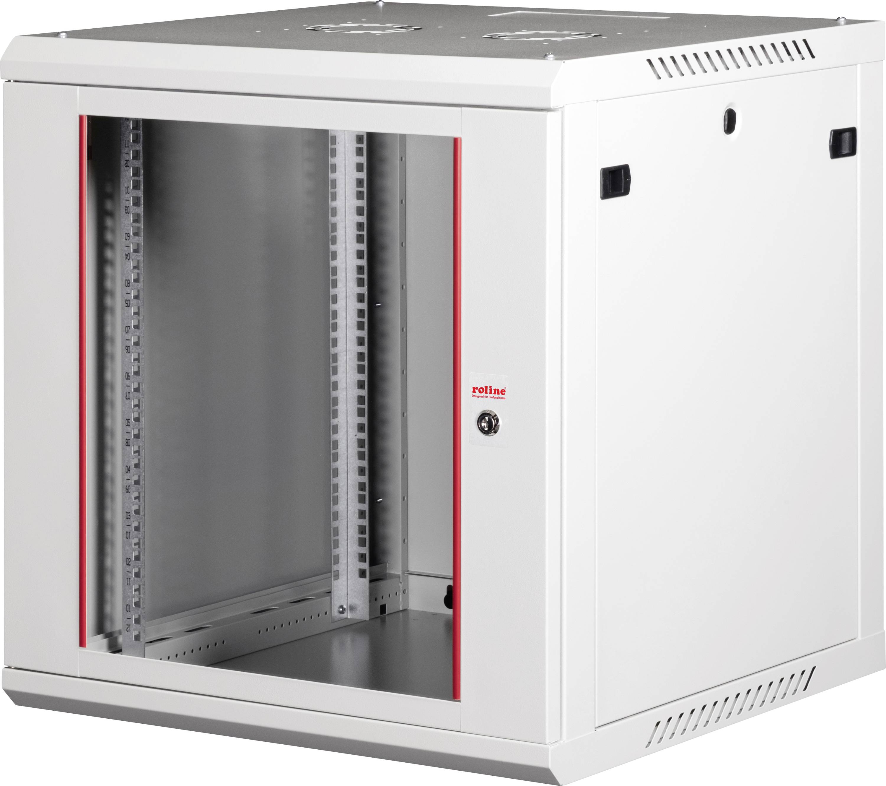 Roline 26.21.0131 19 Zoll Wandgehäuse (B x H x T) 600 x 645 x 600mm 12 HE Grau (RAL 7035)
