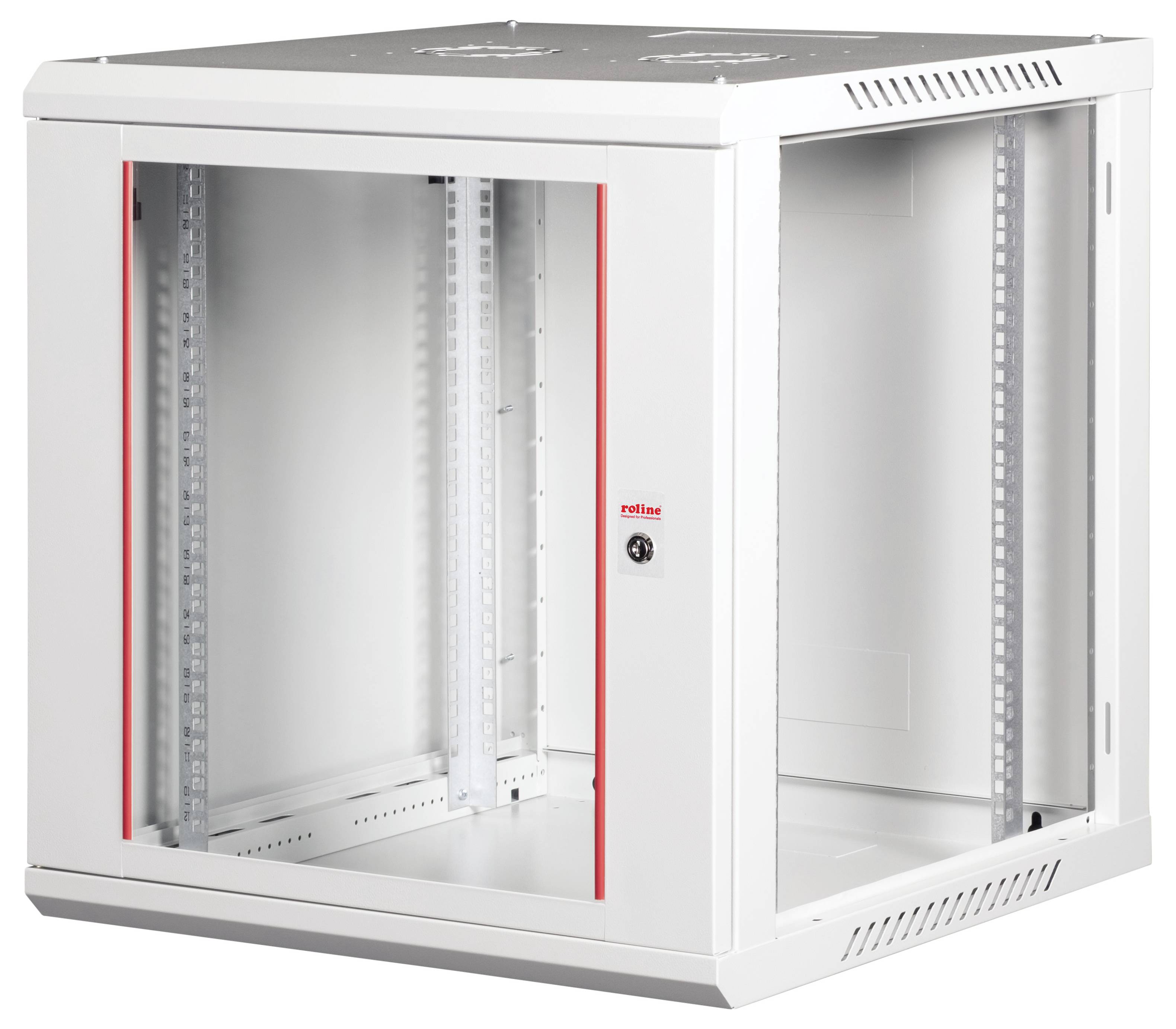 Roline 26.21.0131 19 Zoll Wandgehäuse (B x H x T) 600 x 645 x 600mm 12 HE Grau (RAL 7035)