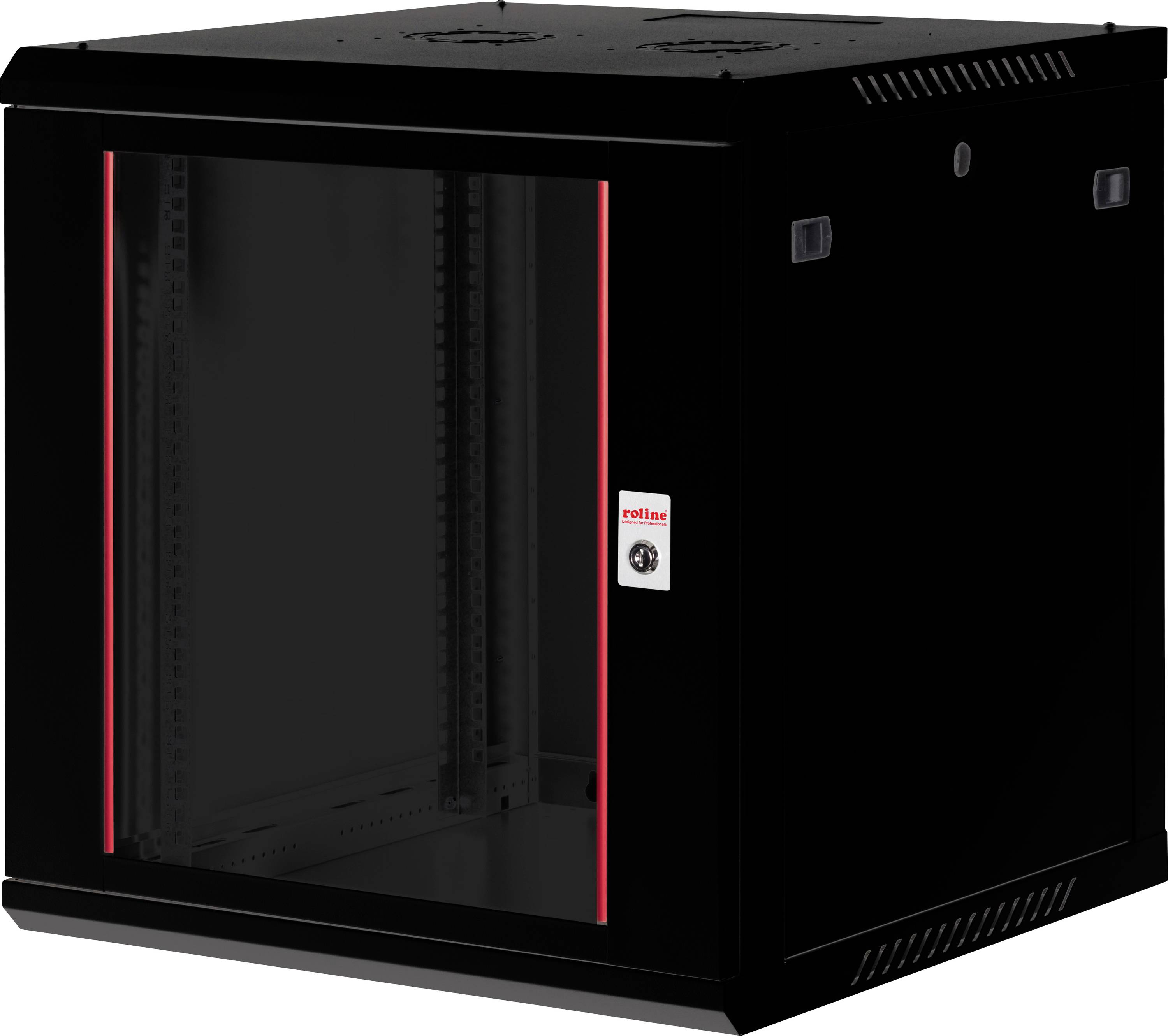 Roline 26.21.0291 19 Zoll Wandgehäuse (B x H x T) 600 x 645 x 600mm 12 HE Schwarz (RAL 9005)