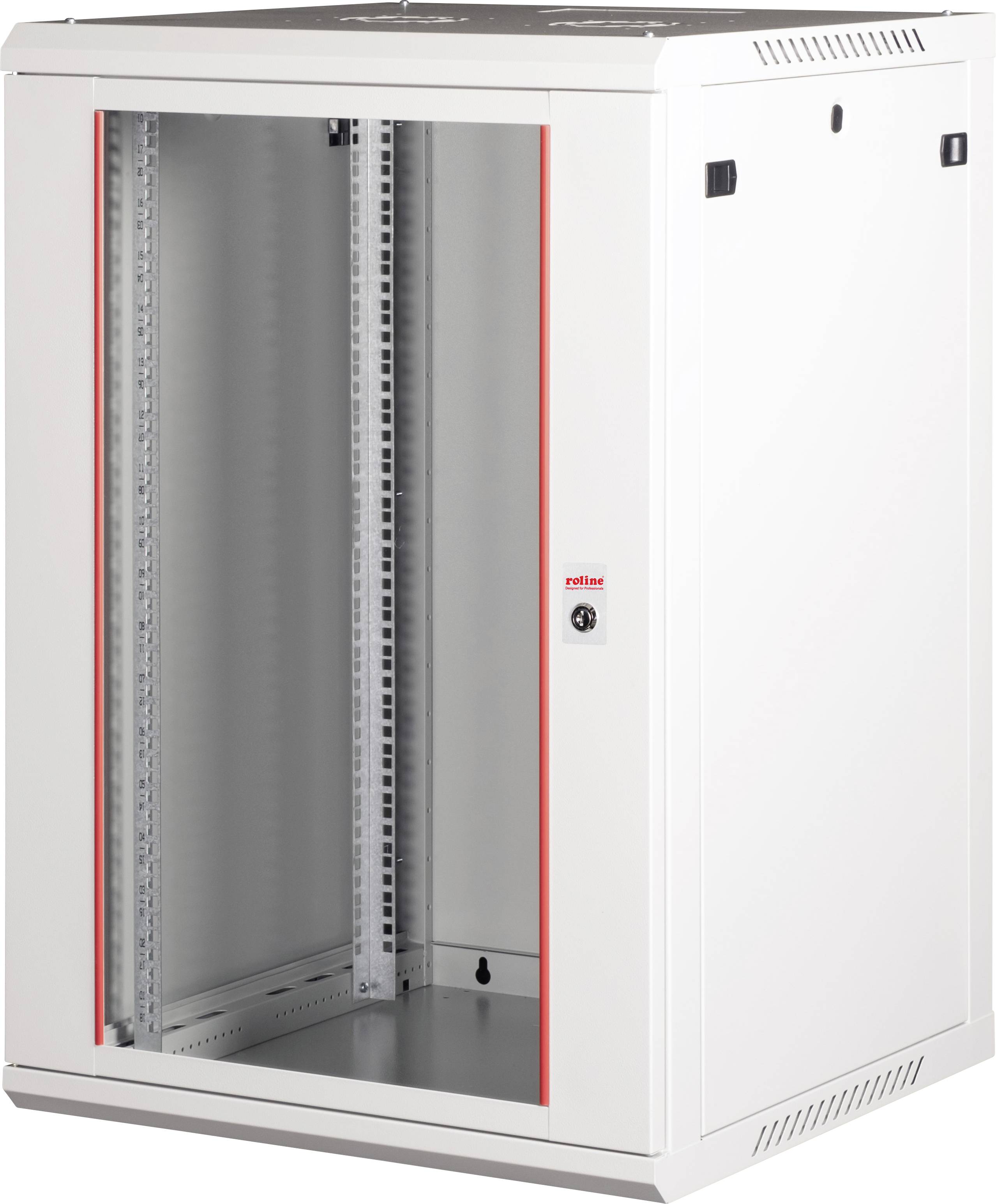 Roline 26.21.0133 19 Zoll Wandgehäuse (B x H x T) 600 x 912 x 600mm 18 HE Grau (RAL 7035)