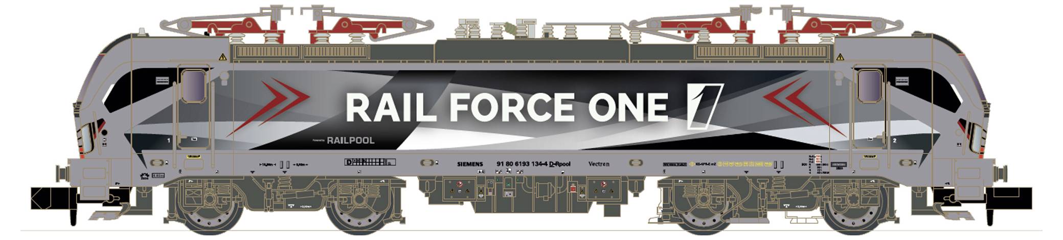 Hobbytrain H30184S N E-Lok BR 193 Vectron der RFO/Railpool