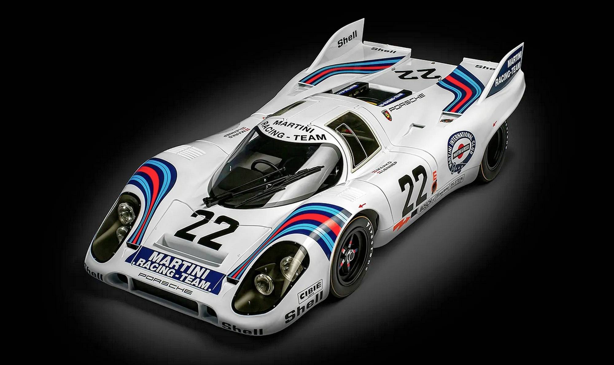 Pocher Porsche 917KH - MARTINI Edition 1:8 Modellauto