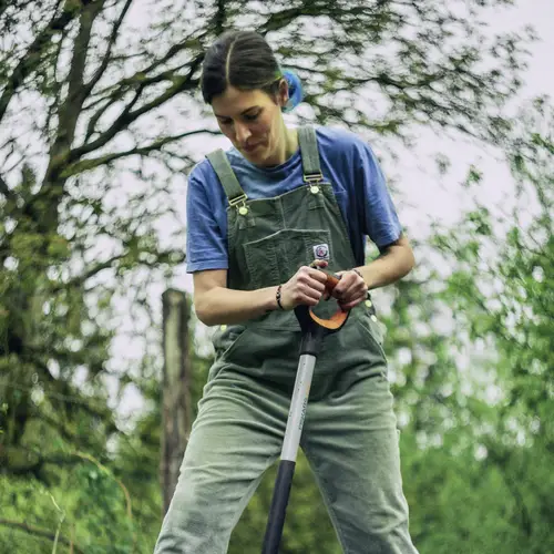 Fiskars 1066729 Spaten Arbeitsbreite 192mm D-Griff Fiskars 1066729 Spaten Arbeitsbreite 192mm D-Griff