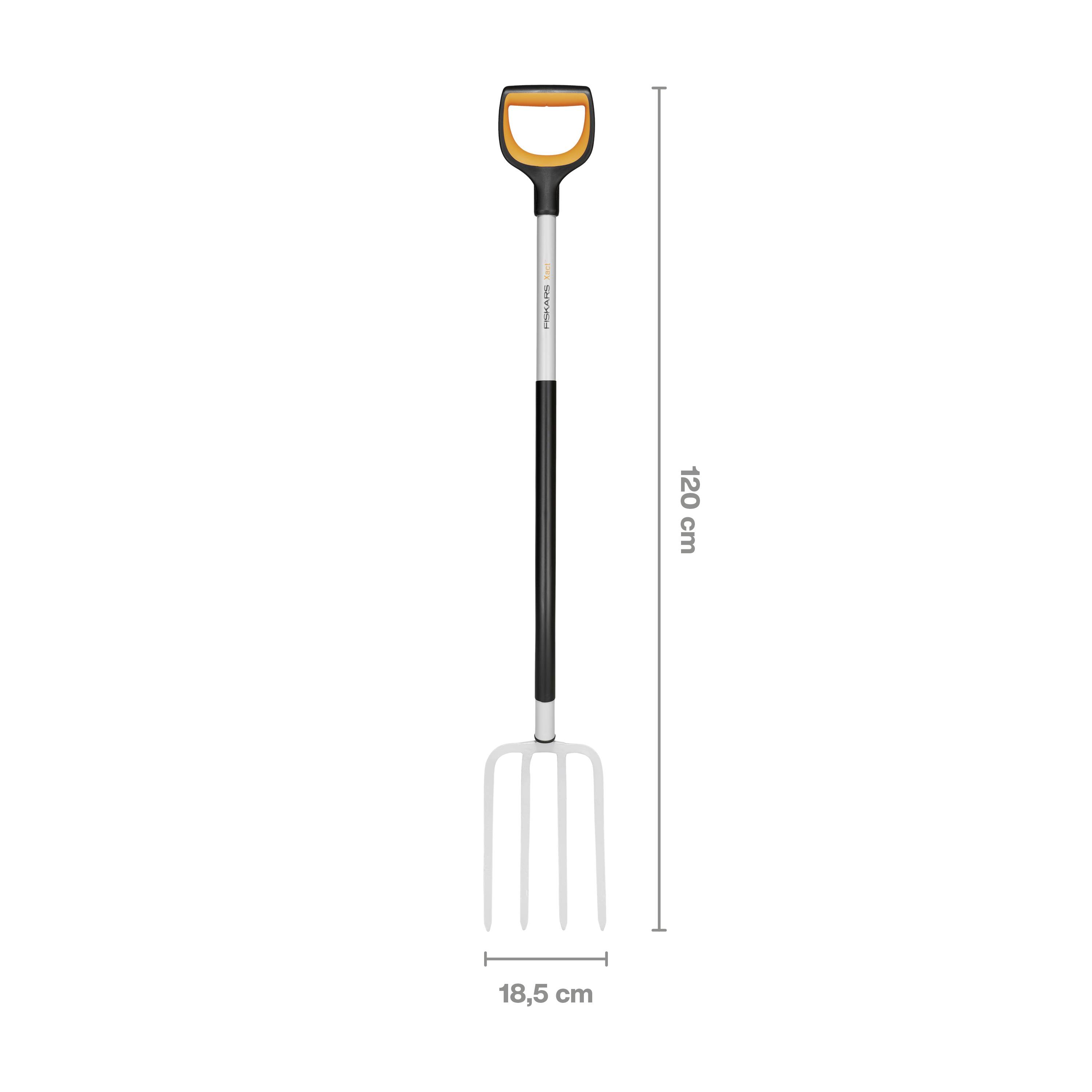 Fiskars 1070716 Spatengabel Arbeitsbreite 185mm D-Griff