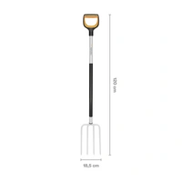 Fiskars 1070716 Spatengabel Arbeitsbreite 185mm D-Griff Fiskars 1070716 Spatengabel Arbeitsbreite 185mm D-Griff