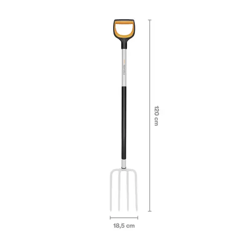 Fiskars 1070716 Spatengabel Arbeitsbreite 185mm D-Griff Fiskars 1070716 Spatengabel Arbeitsbreite 185mm D-Griff