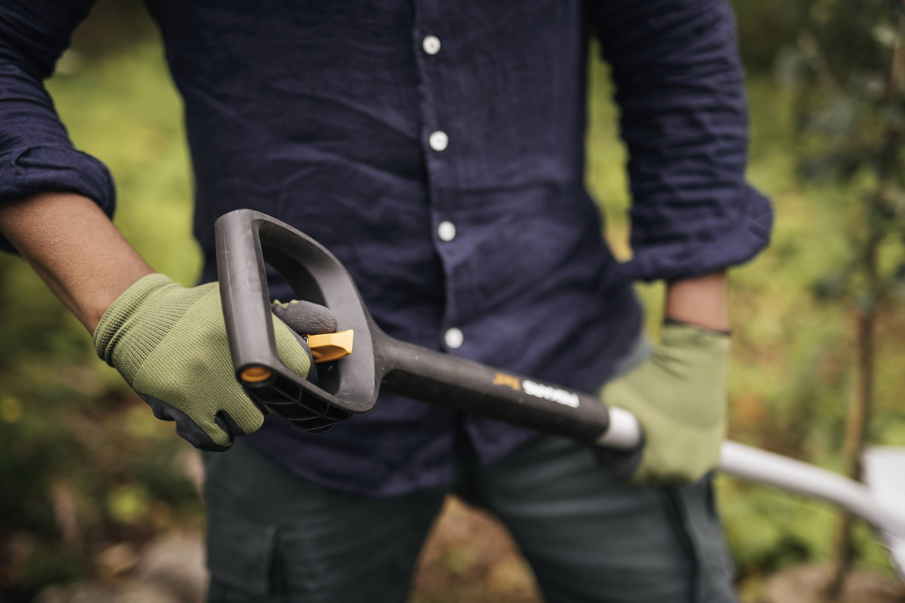 Fiskars 1066732 Spaten Arbeitsbreite 192mm D-Griff