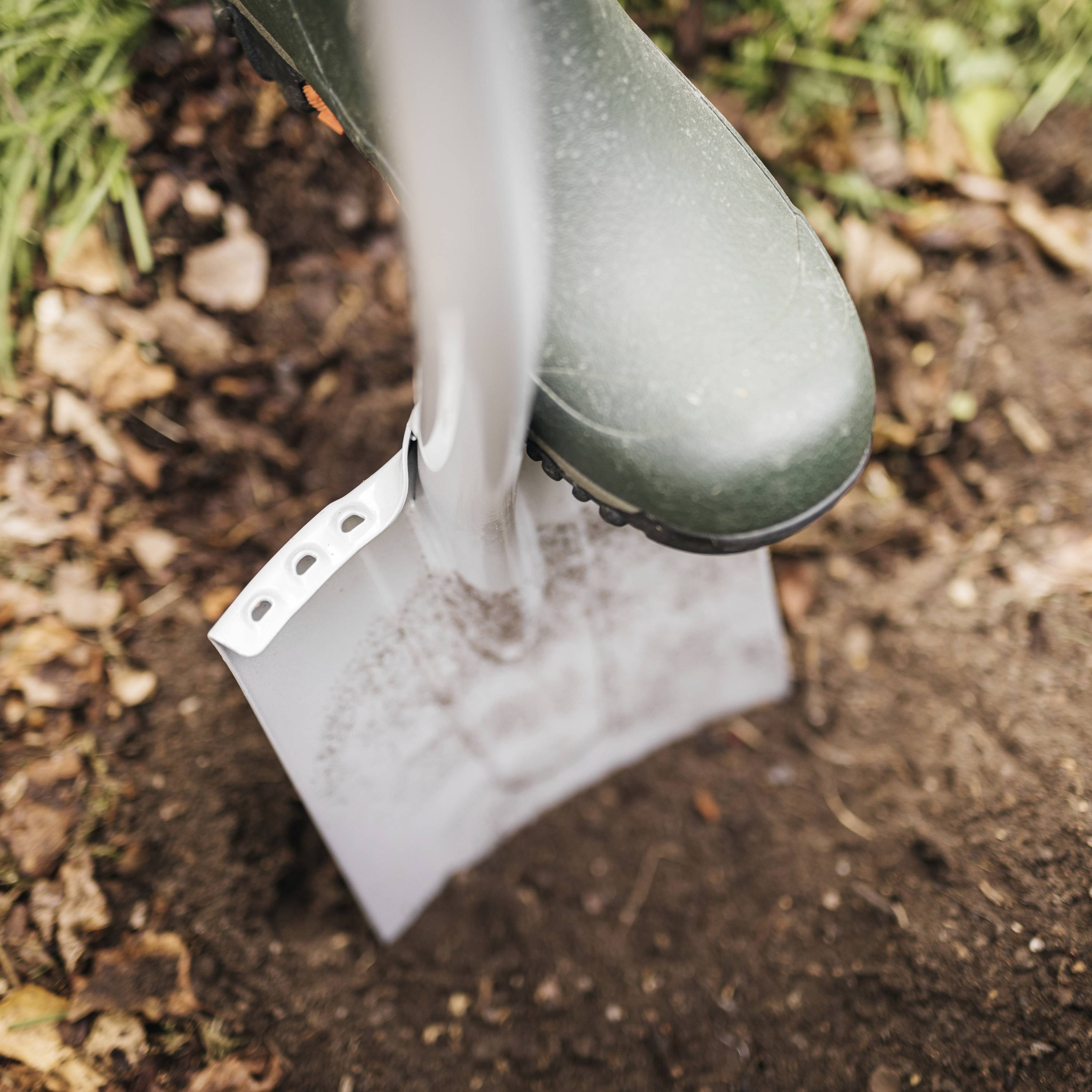 Fiskars 1066733 Spaten Arbeitsbreite 192mm D-Griff