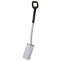 Fiskars 1066733 Spaten Arbeitsbreite 192mm D-Griff Fiskars 1066733 Spaten Arbeitsbreite 192mm D-Griff