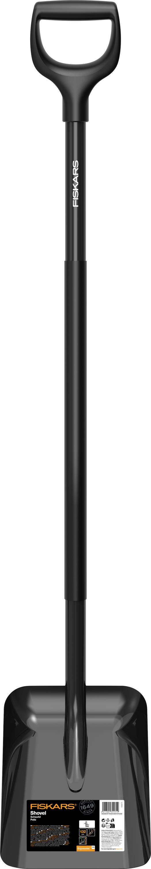 Fiskars 1066711 Schaufel Arbeitsbreite 230mm D-Griff