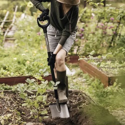 Fiskars 1066708 Spaten Arbeitsbreite 193mm D-Griff Fiskars 1066708 Spaten Arbeitsbreite 193mm D-Griff