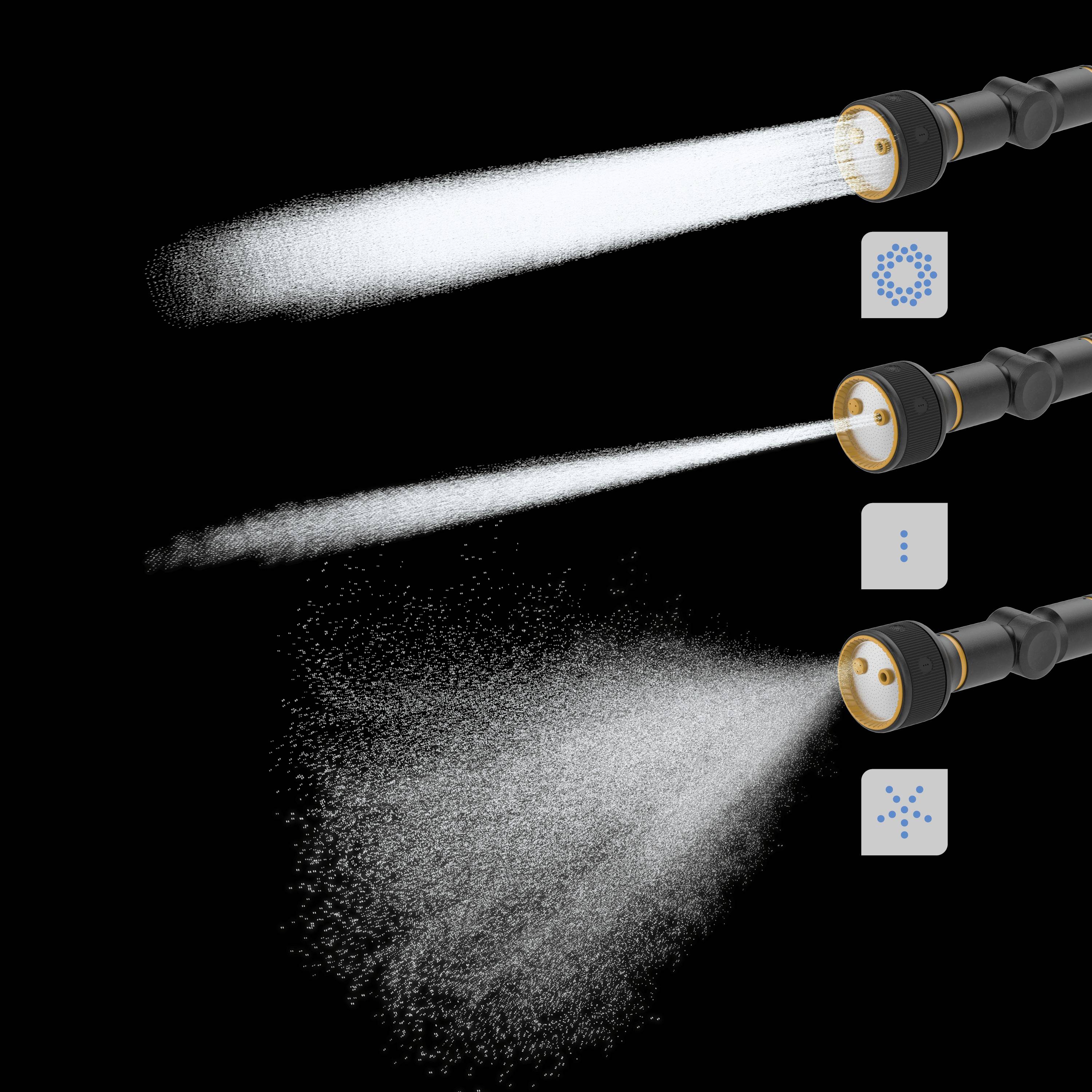 Fiskars 1065488 Comfort gießstab Gartenspritze