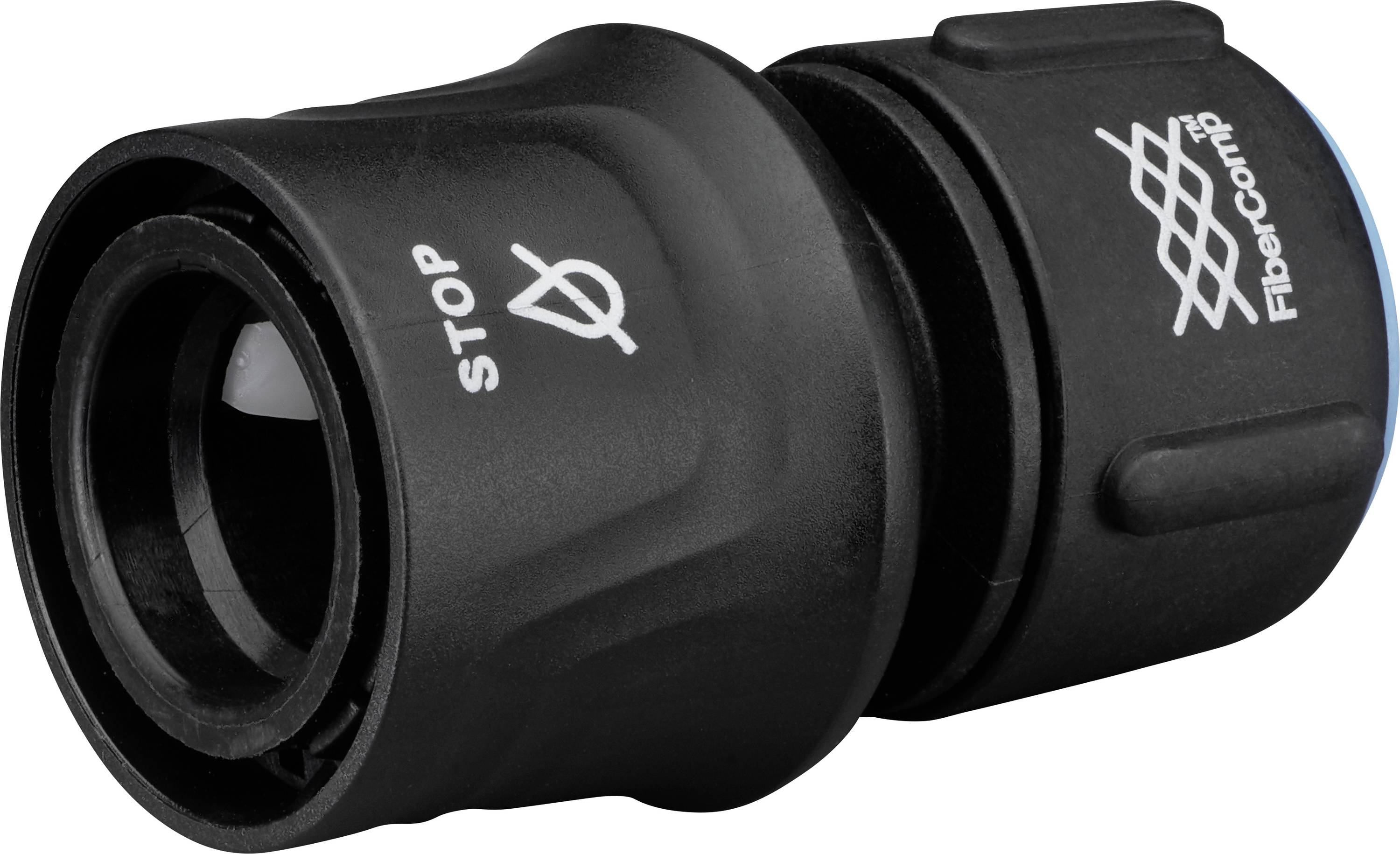 Fiskars 1054789 FiberComp Schlauchanschluss 13mm (1/2") - 15mm (5/8") Wasserstop