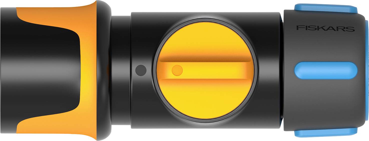 Fiskars 1027086 Schlauchanschluss 13mm (1/2") - 15mm (5/8") mit Regulierventil