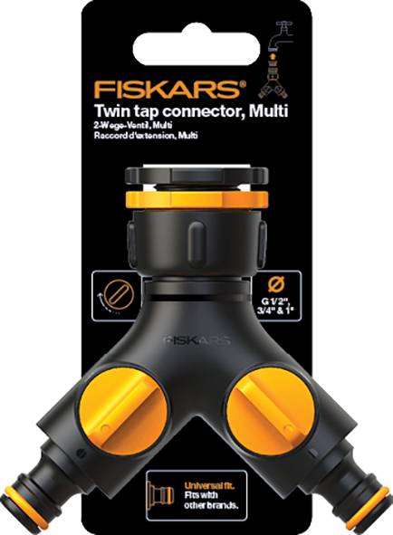 Fiskars 1027061 Multi 2-Wege-Verteiler