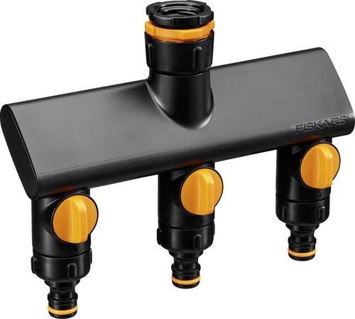 Fiskars 1070578 Comfort splitter 3-way with pressure regulator gre...