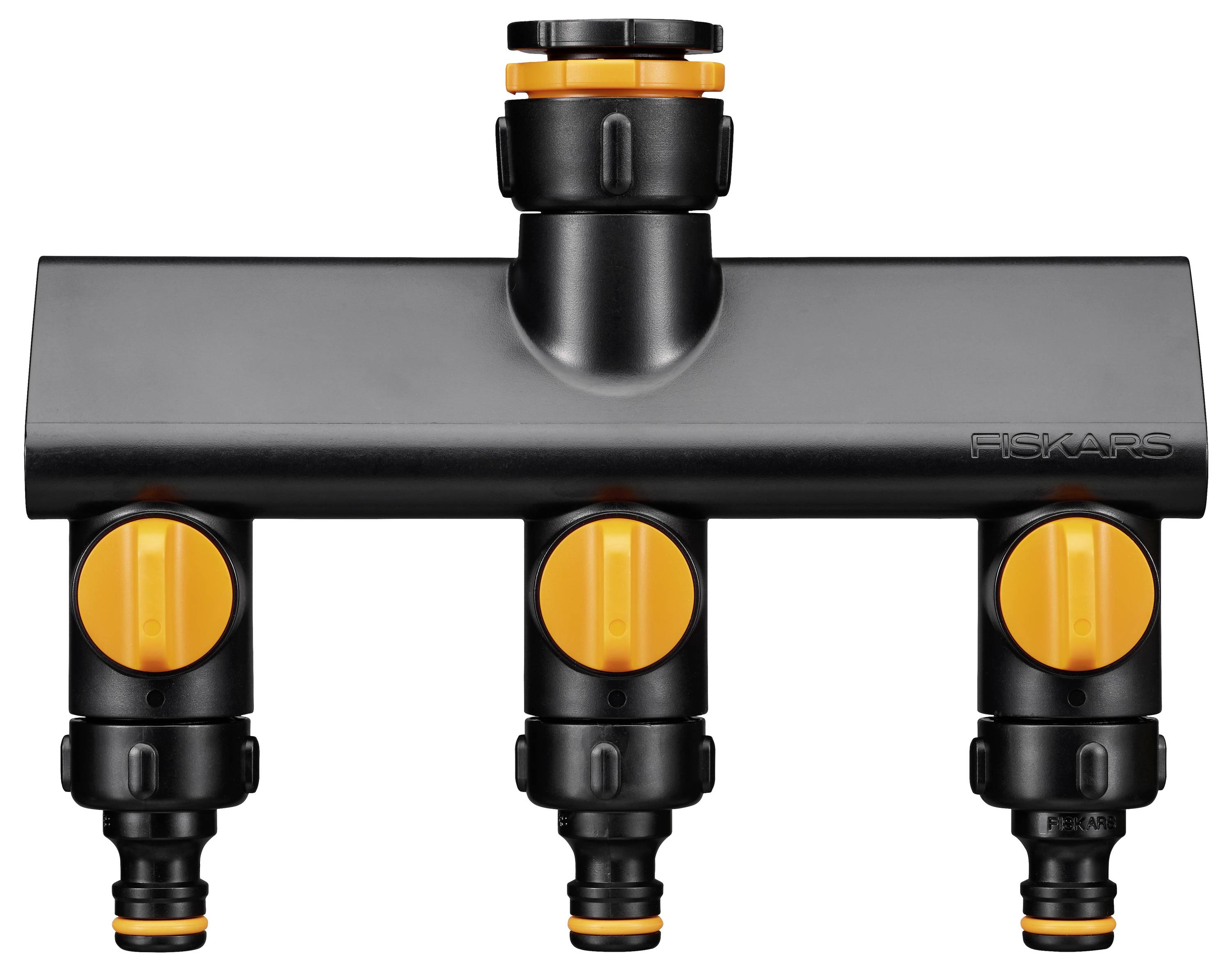 Fiskars 1070578 Comfort 3-Wege-Verteiler mit Regulierventil