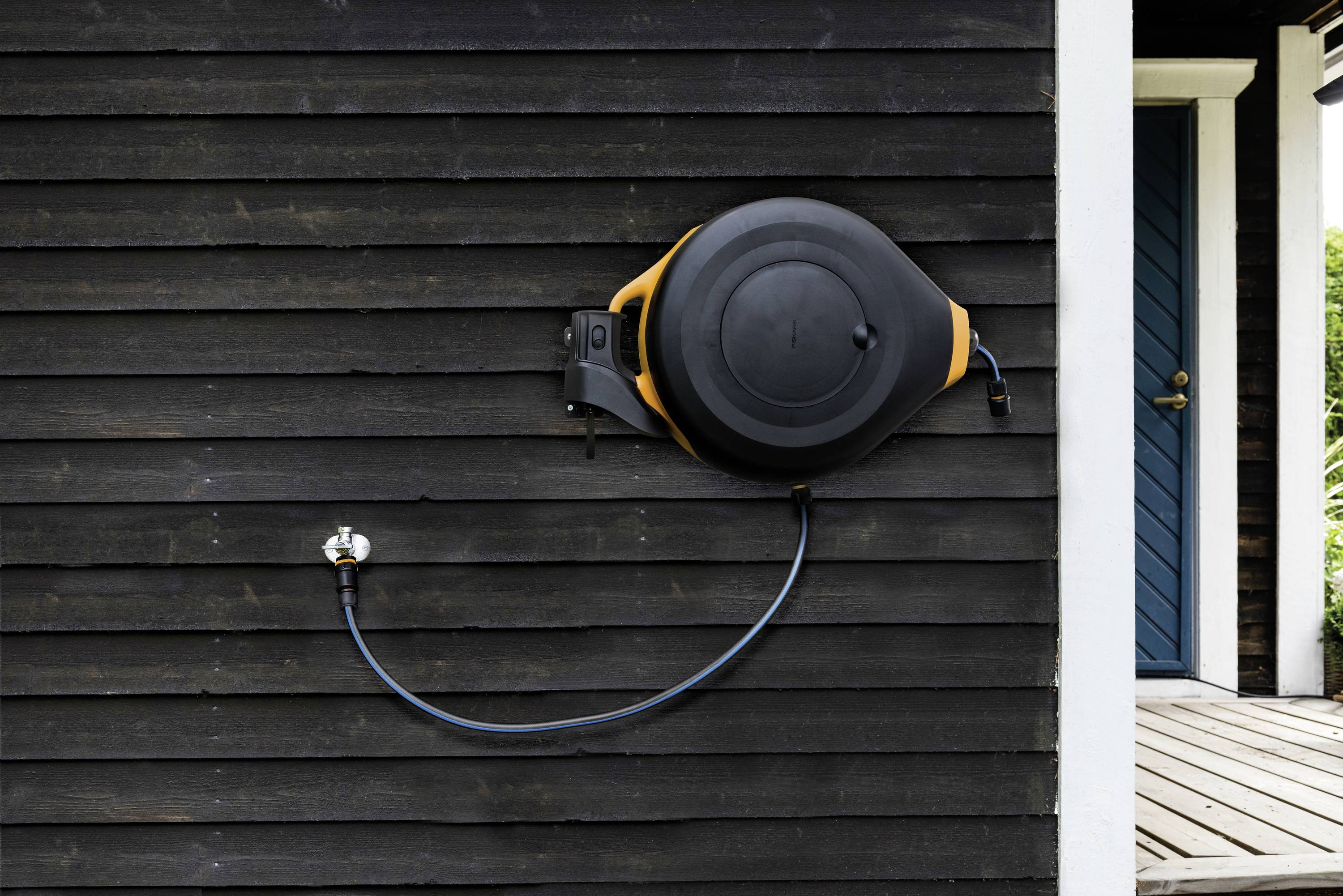 Fiskars 1027095 Schlauchtrommel-Wandhalterung 1St.