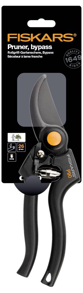 Fiskars 1001530 Pro P90 Gartenschere 230 mm